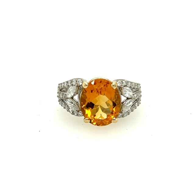 custom made jewelry jeweler of the north topaz diamond ring